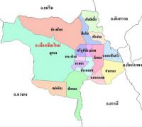 Districts map of Chiang Mai - Chiang Mai - Thailand News, Travel ...