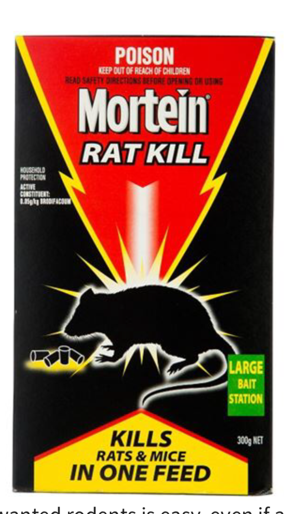 Mortein rat store killer