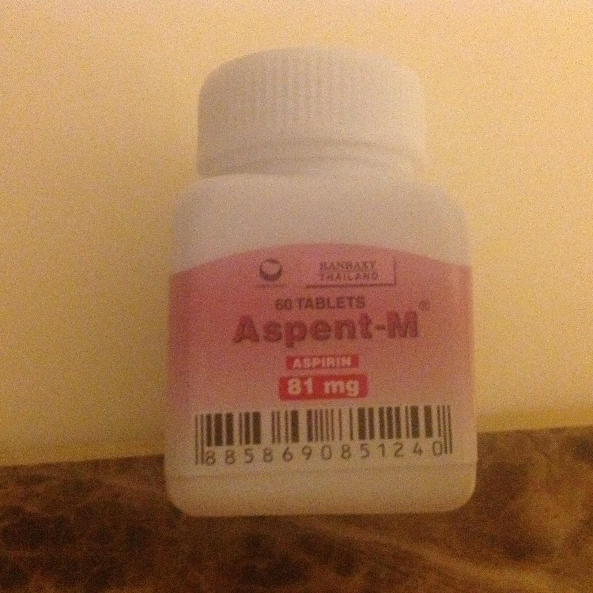 aspirin 82 mg