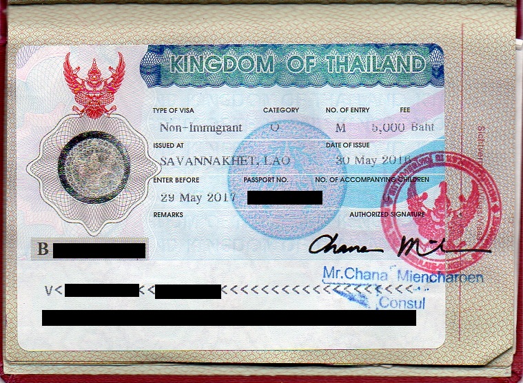 Renew Non Immigrant O Visa for one more year - Thai Visas, Residency ...