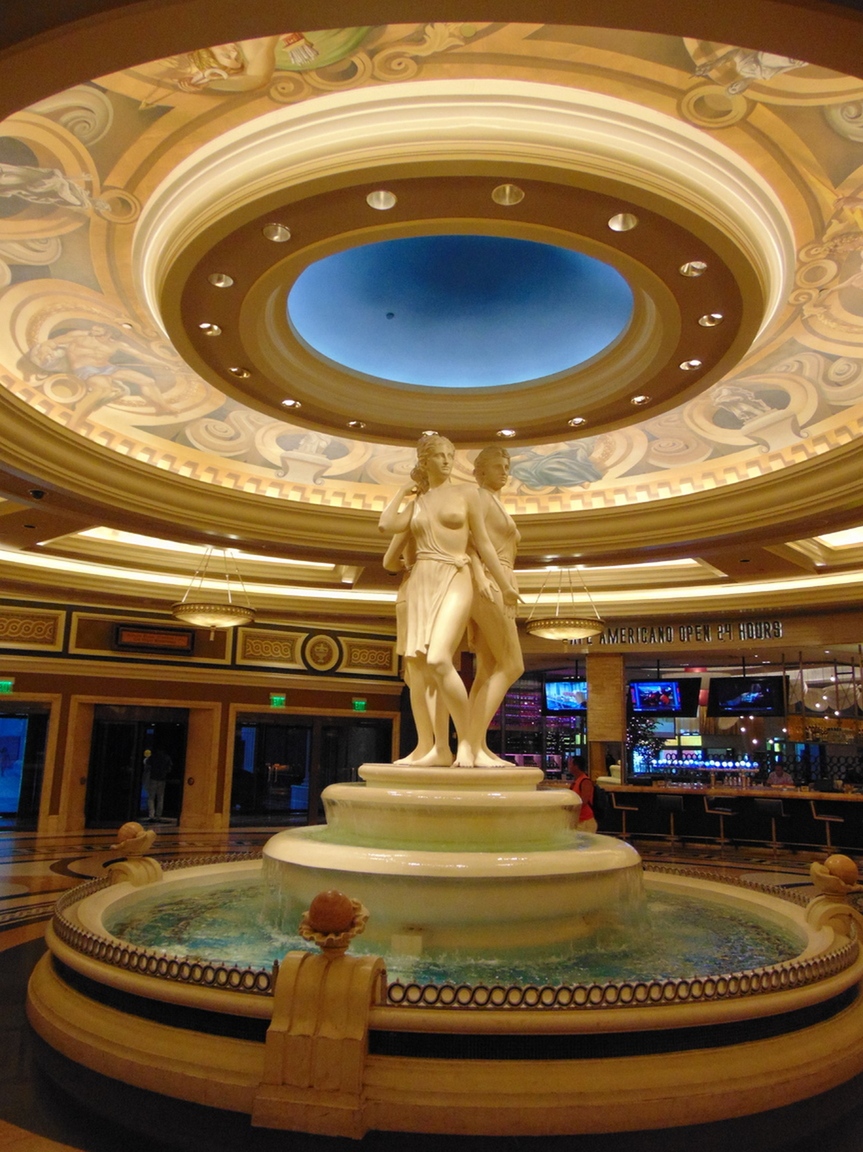Here's the entry to Caesar's Palace in Las Vegas.JPG