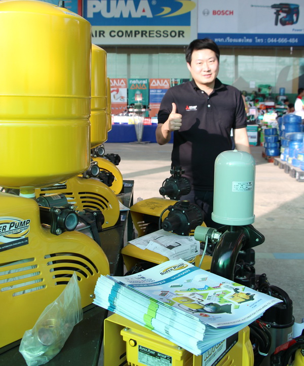 Buriram Multistage Booster Mitsubishi water pump installation.JPG