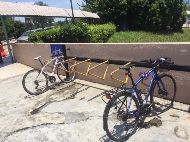 Bike rack - empty now