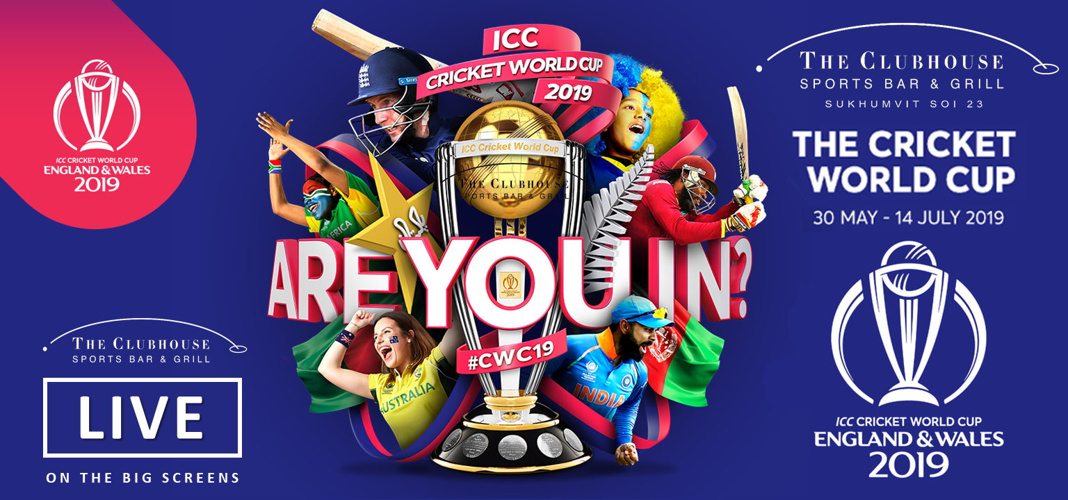 ICC CRICKET WORLD CUP 2019 🏏 EVERY MATCH SHOWN LIVE! The Clubhouse