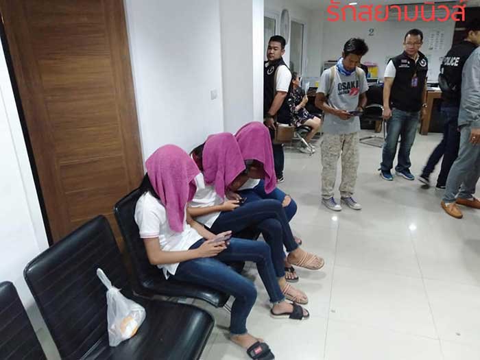 Pattaya Police Sting Finds 17 Year Old Sex Workers At Traditional