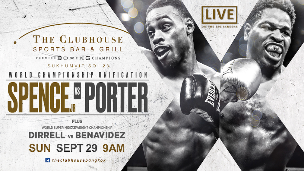BOXING Spence v Porter POSTER.png
