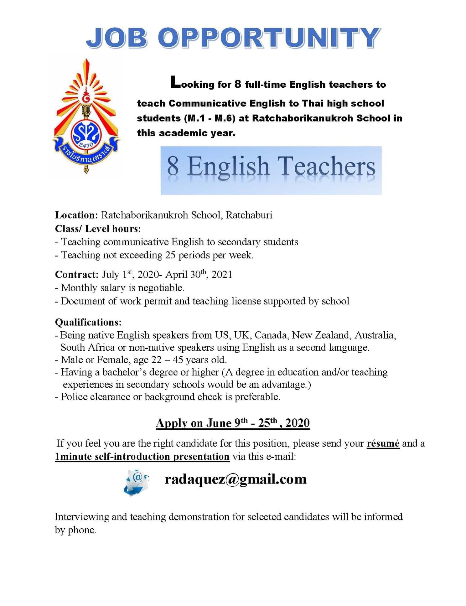 Teacher Thaís - English Classes