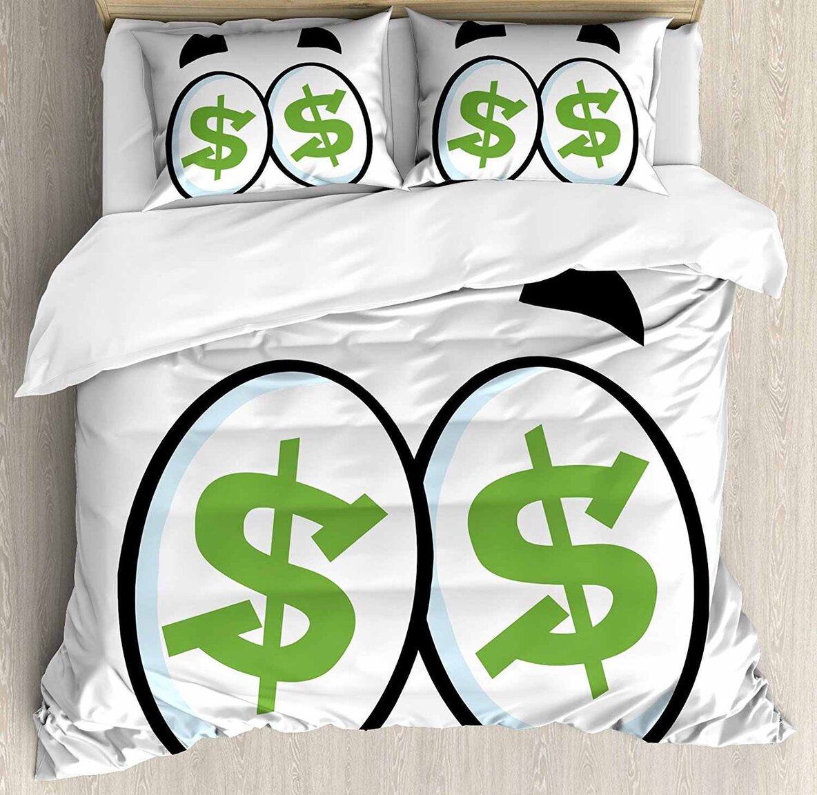 Eye-Duvet-Cover-Set-Green-Dollar-Signs-in-Big-Cartoon-Eyes-Greed-for-Money-Penny-Pincher.jpg_q50.jpg