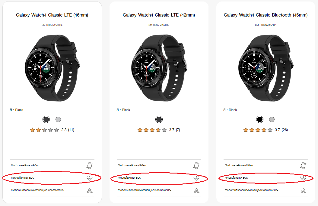 Galaxy Watch4 Classic 42mm (Bluetooth), SM-R880NZKAASA