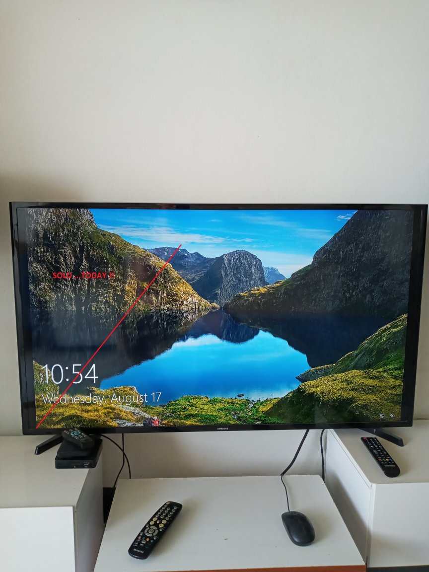 49 inch Samsung Smart TVsold.jpg
