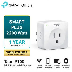 TP-Link Dual Package, Tapo P100 Wifi Smart Electrical Socket, Easy Remote  Access Control - AliExpress