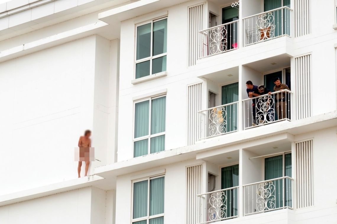 German Man Threatens to Jump from 8-Storey Condo in Pattaya - Pattaya News  - Thailand News, Travel & Forum - ASEAN NOW