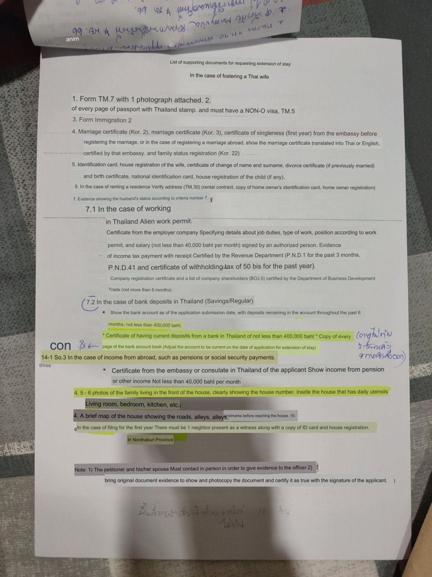 Nonthaburi Imm Office - Req's for Marriage extension - English translation.jpg