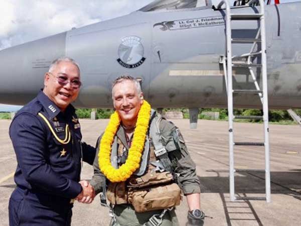 Thai Air Force In Joint Drill With US Air National Guards - Thailand ...