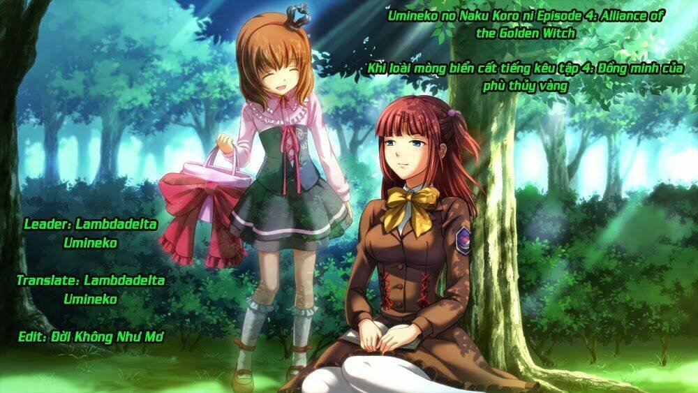 Umineko no Naku Koro ni Episode 4: Alliance of the Golden Witch Chapter 23 - Next Chapter 24