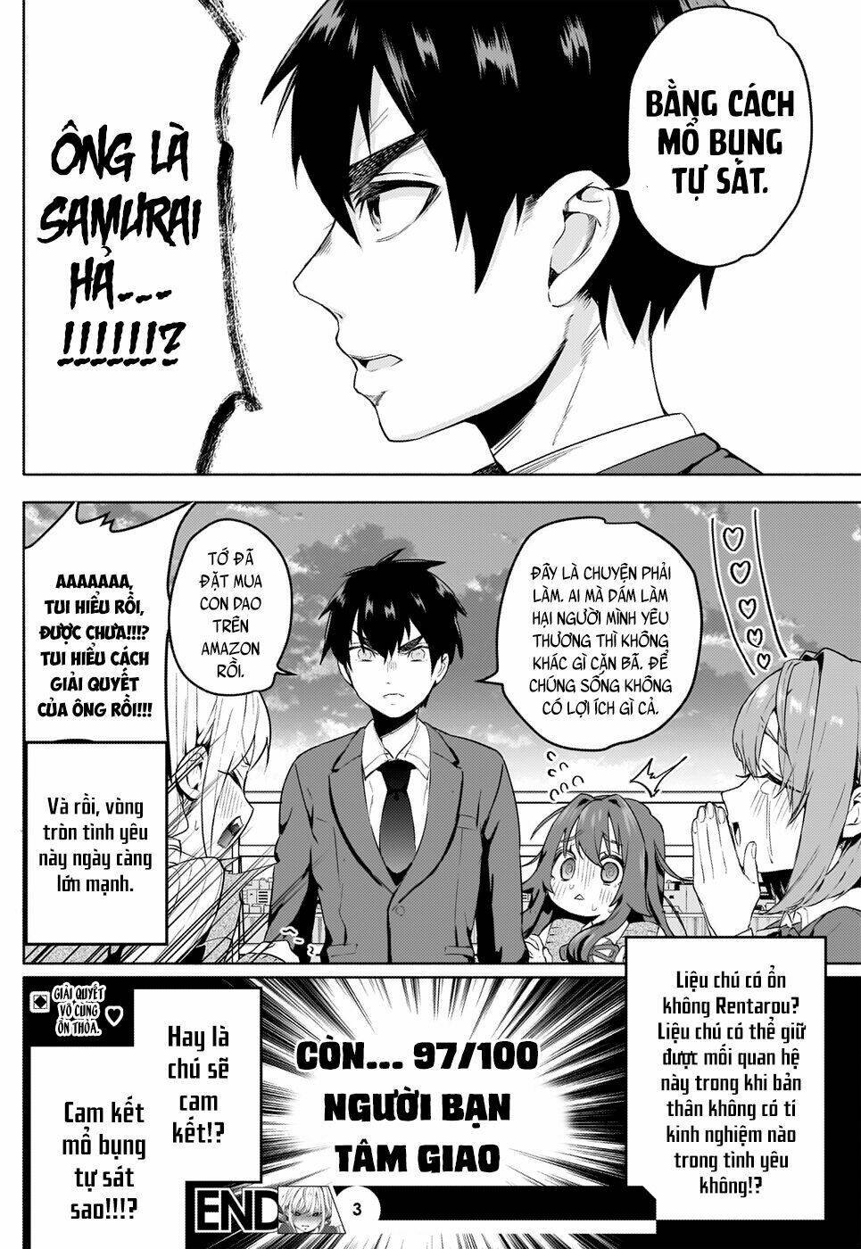 kimi no koto ga dai dai dai dai daisuki na 100-ri no kanojo chapter 3: yoshimoto-san - Next chapter 4: một chương chim chuột cực mạnh, ho