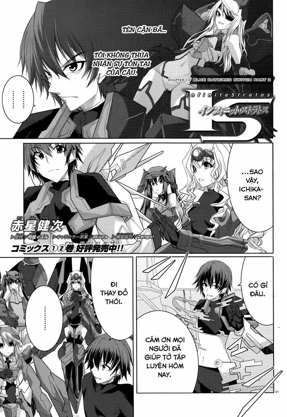 Infinite Stratos Chapter 14: - Blue Days/ Red Switch (2 ... - Trang 2