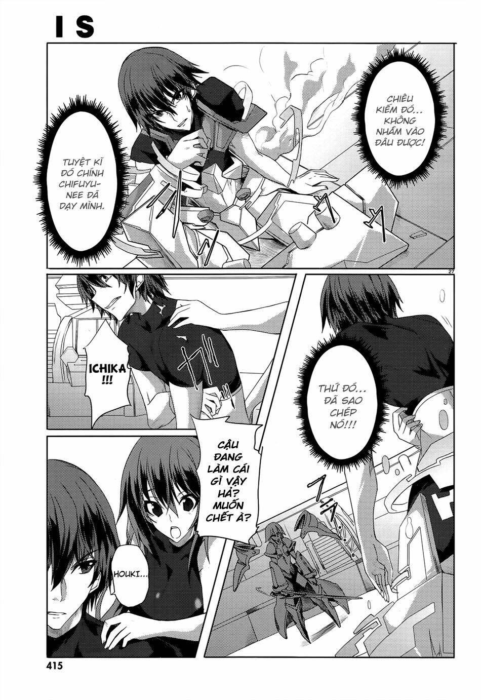 Infinite Stratos Chapter 18: - Hiểu rõ tâm tư (2) - Trang 2