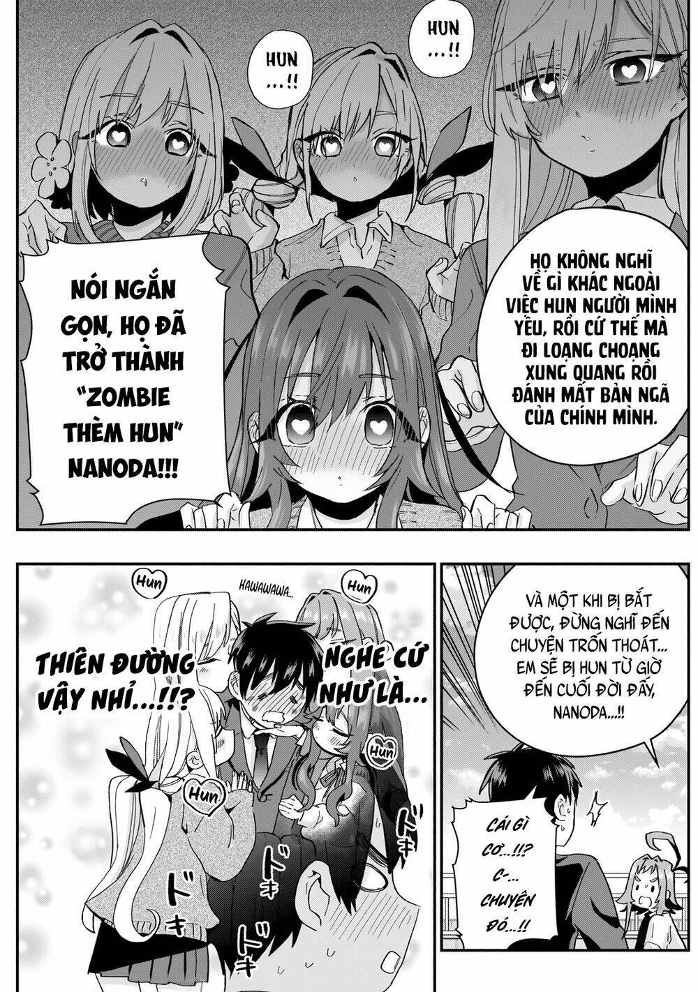 kimi no koto ga dai dai dai dai daisuki na 100-ri no kanojo chapter 11: cuộc gặp gỡ đầu tiên với gái thuố - Next chương 12