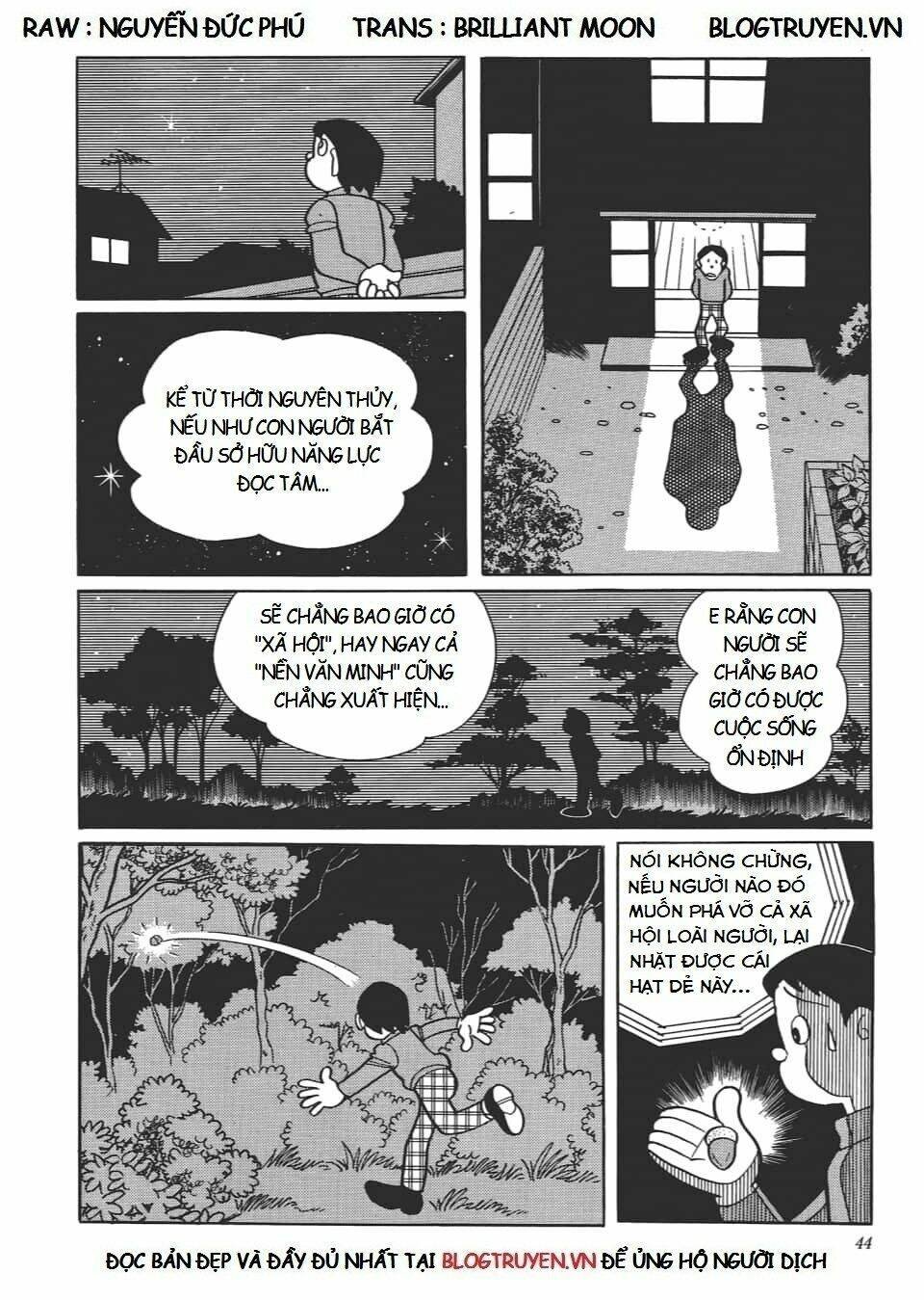 các one-shot của fujiko fujio chapter 27: hạt dẻ đọc tâm - Trang 2