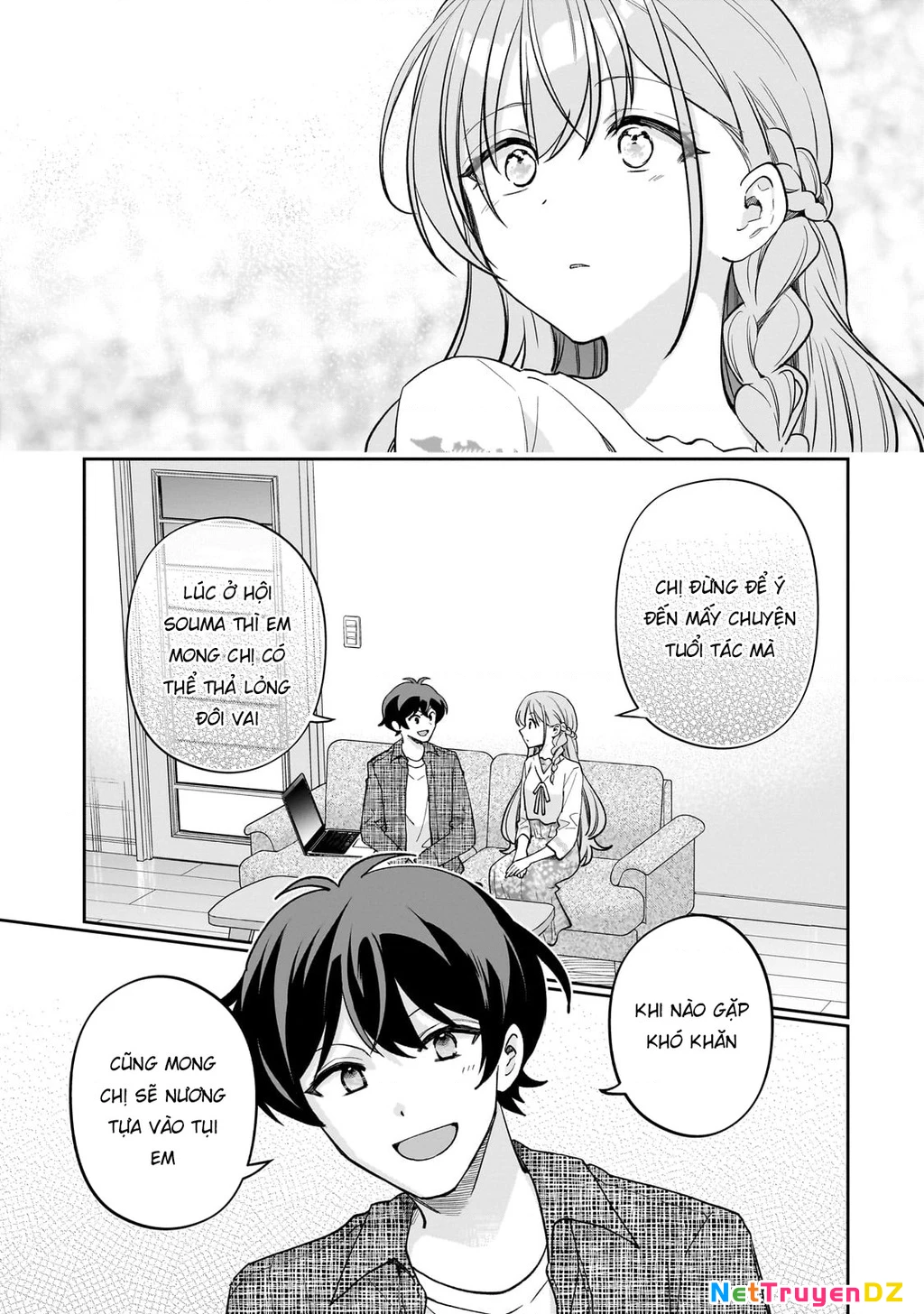 Net no "Oshi" to Real no "Oshi" ga Tonari ni Hikkoshite Kita Chapter 14 - Trang 1