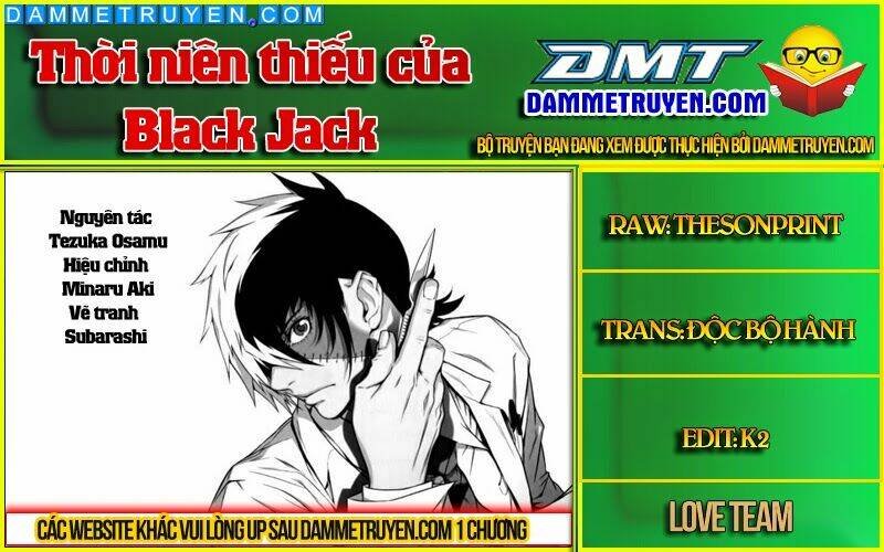 Thời Niên Thiếu Bác Sĩ Quái Dị Chapter 2 - Trang 2