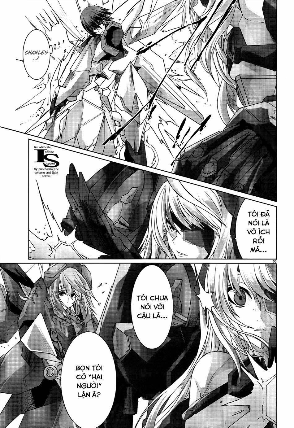 Infinite Stratos Chapter 18: - Hiểu rõ tâm tư (2) - Trang 2