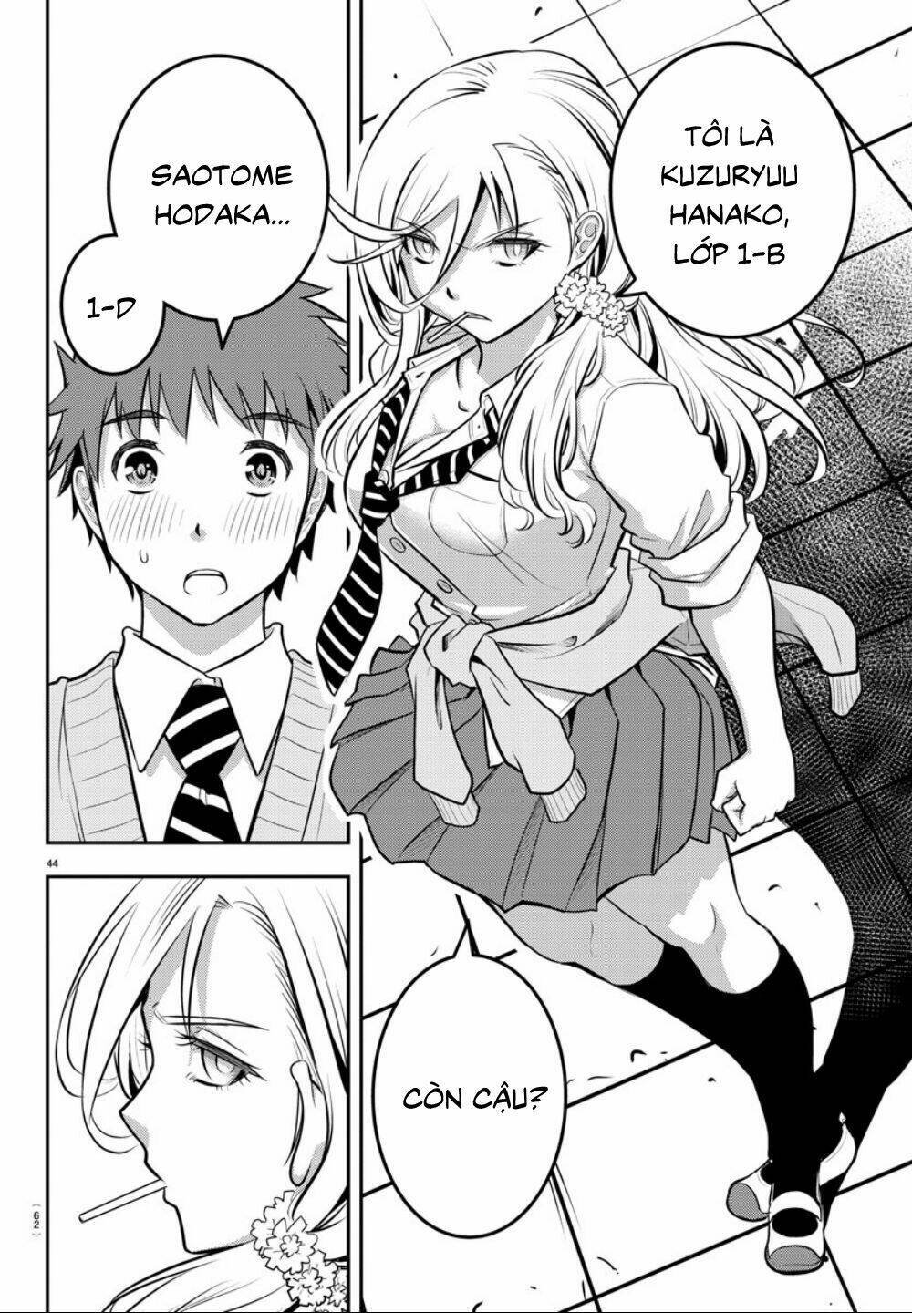 yankee high school girl kuzuhana-chan chapter 1 - Trang 2