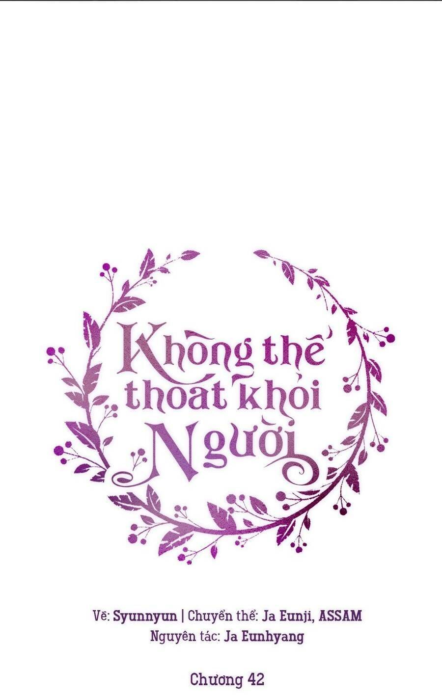 không thể thoát khỏi người chapter 42 - Next chapter 43