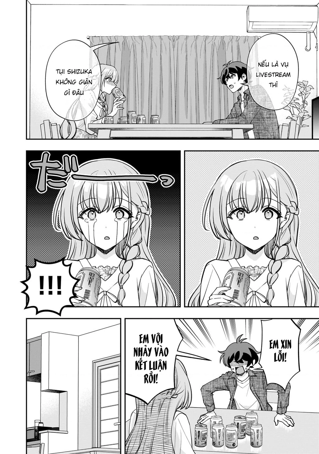 Net no "Oshi" to Real no "Oshi" ga Tonari ni Hikkoshite Kita Chapter 14 - Trang 1