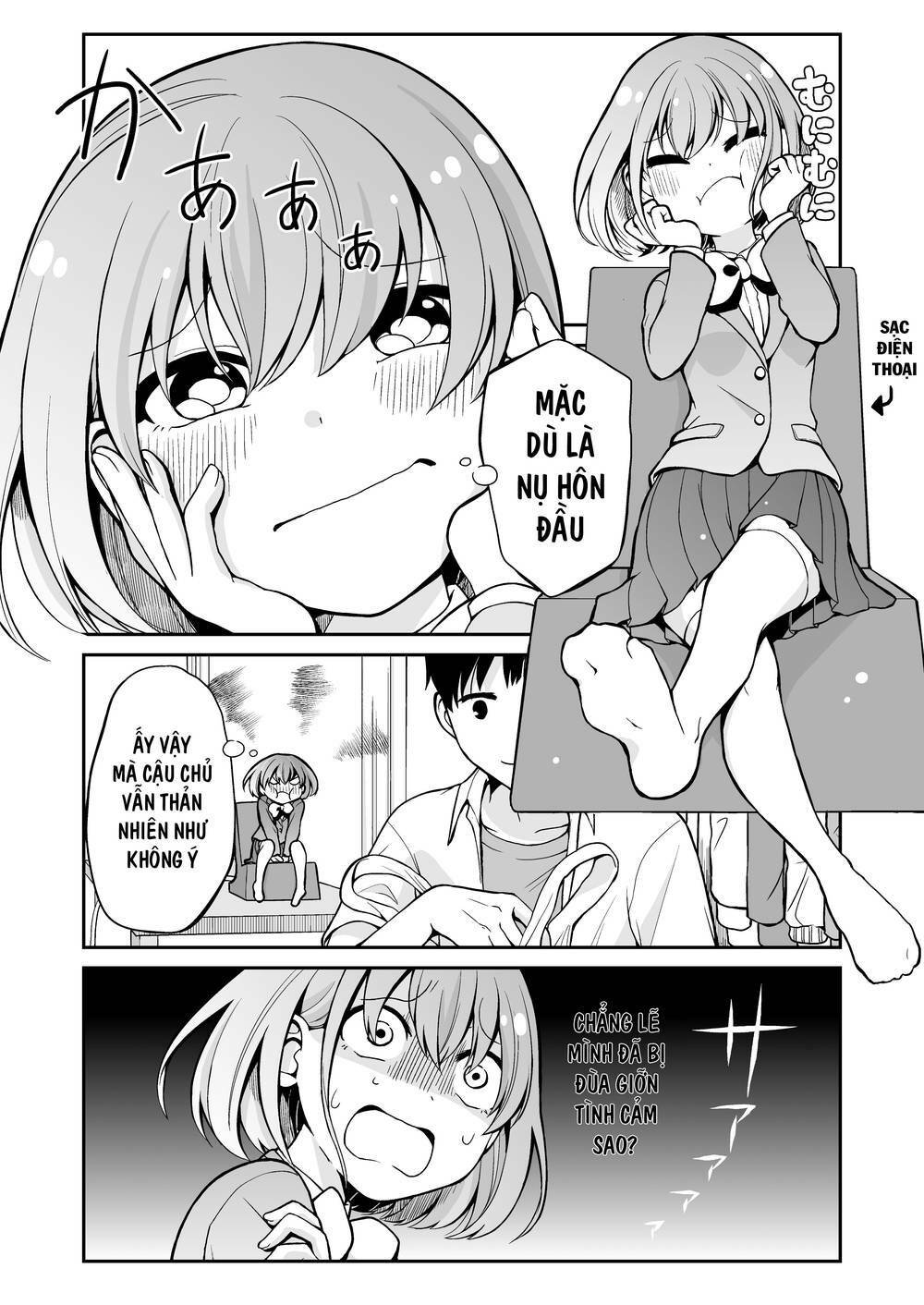 smartphone-chan đang yêu chapter 2: - chiếc nhẫn - Trang 2