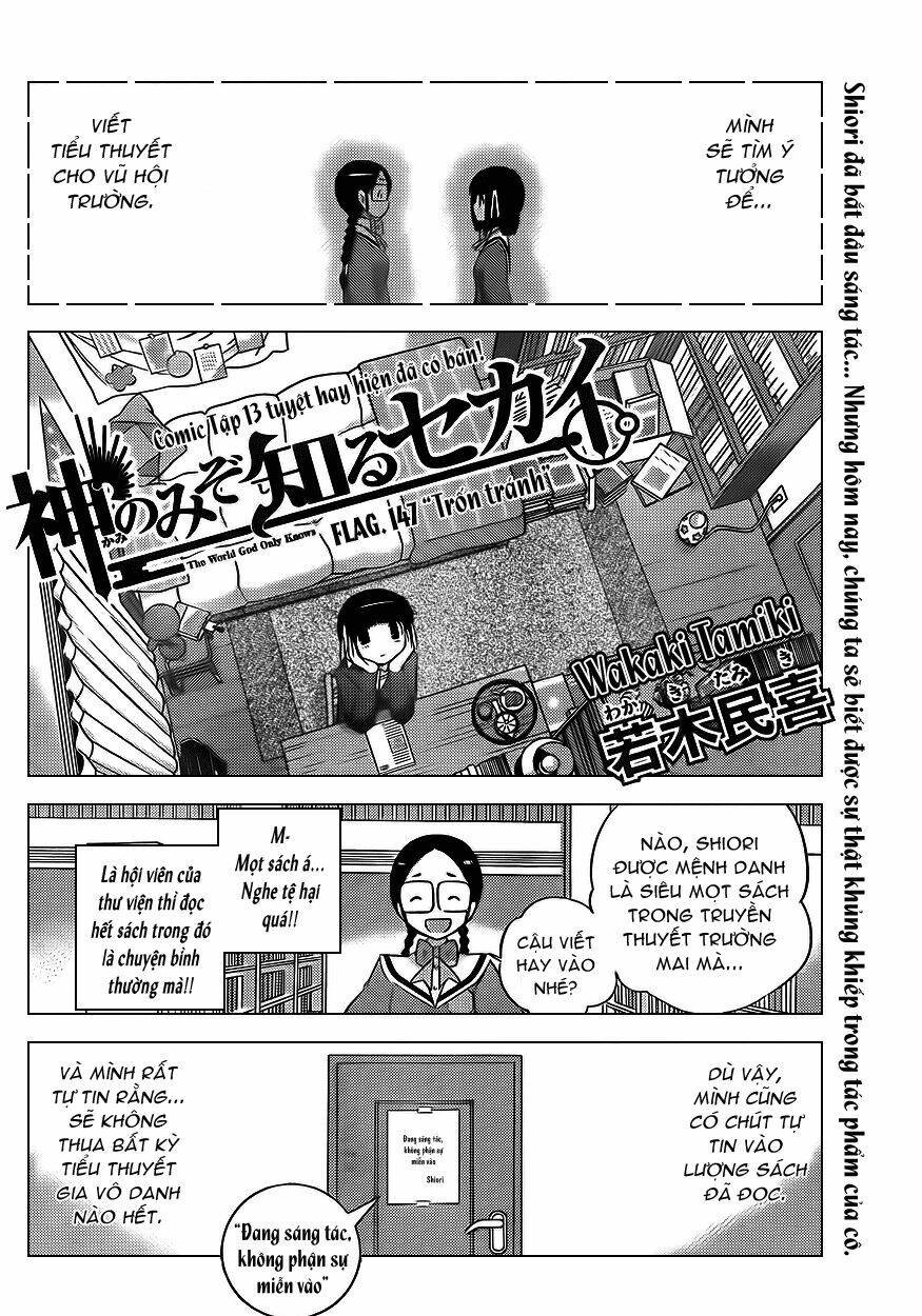 The World God Only Knows - Kami nomi zo Shiru Sekai Chapter 147 - Trang 2