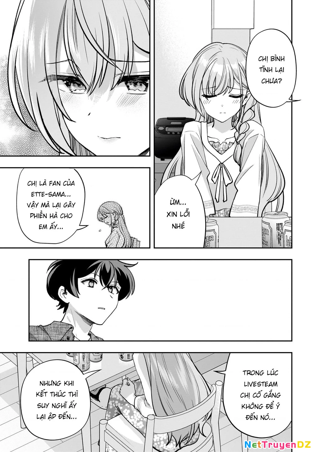 Net no "Oshi" to Real no "Oshi" ga Tonari ni Hikkoshite Kita Chapter 14 - Trang 1