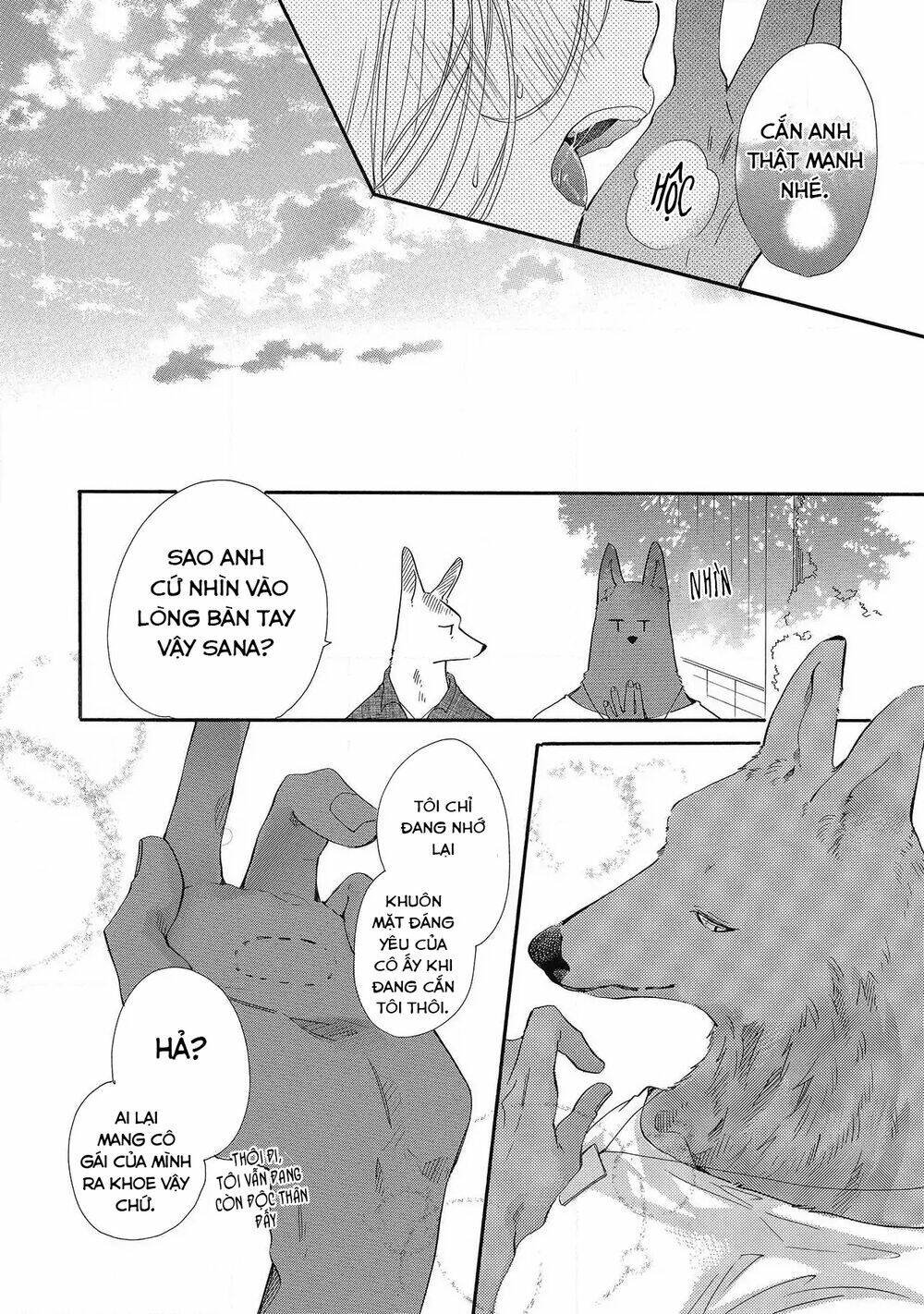 người thú và hana-chan chapter 19 - Trang 2