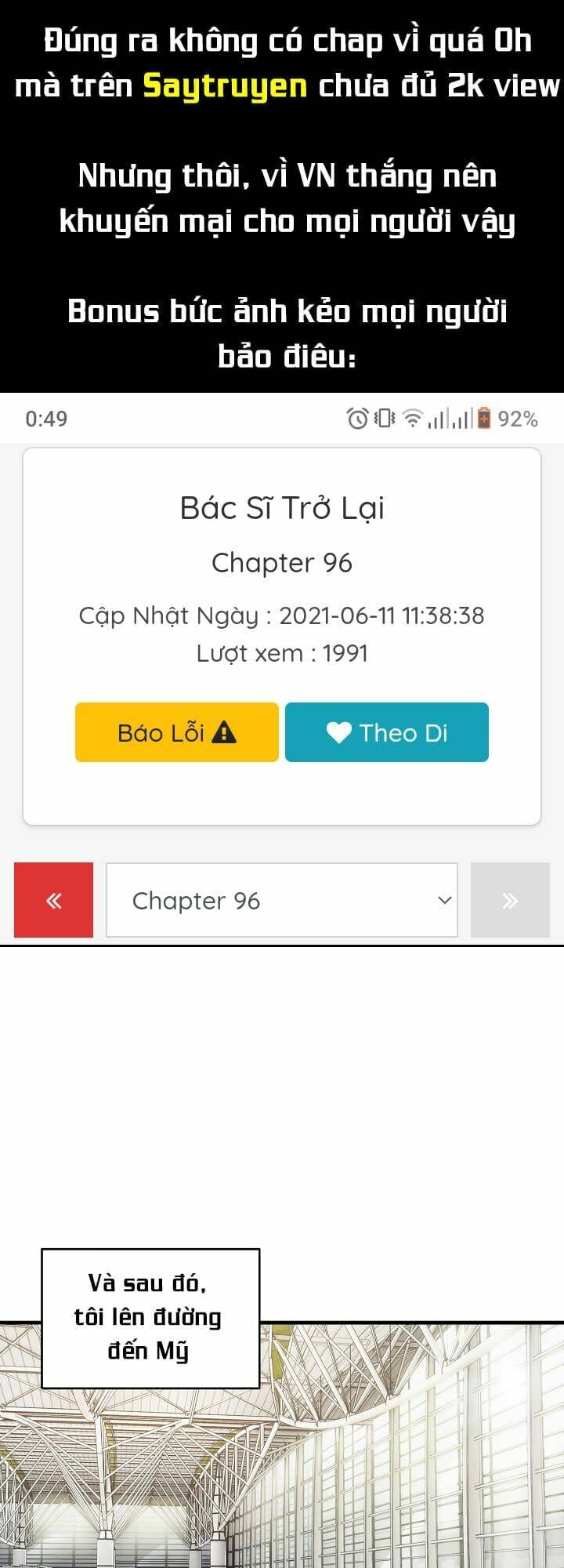 Bác Sĩ Trở Lại Chapter 97 - Trang 2