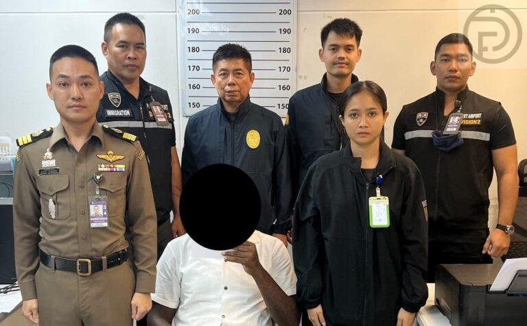 Overstaying American Arrested at Phuket Airport