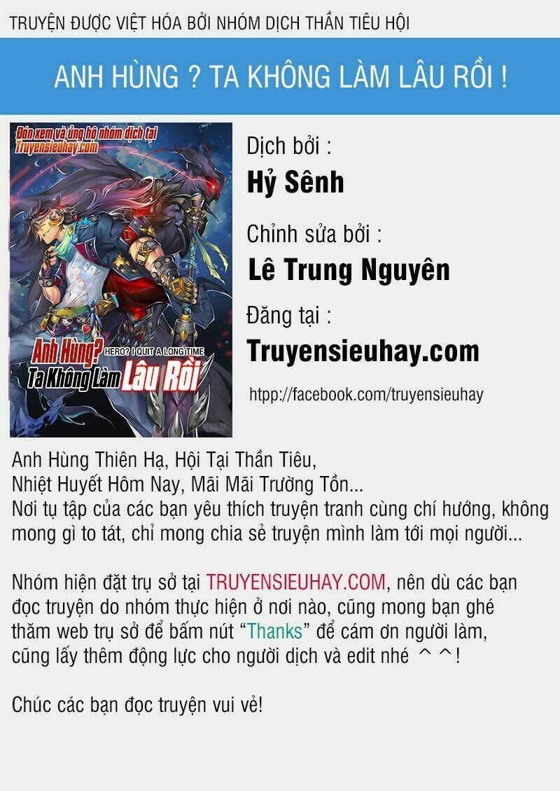 anh hùng ? ta không làm lâu rồi chapter 142 - Next chapter 143