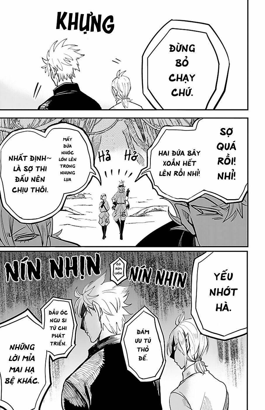 mairimashita! iruma-kun chapter 113: lời khiêu khích từ anh em nhầy nhụa - Next chapter 114: sư phụ trên chiến trường