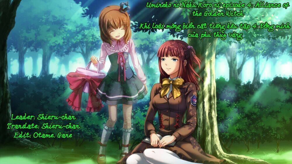 Umineko no Naku Koro ni Episode 4: Alliance of the Golden Witch Chapter 10 - Next Chapter 11