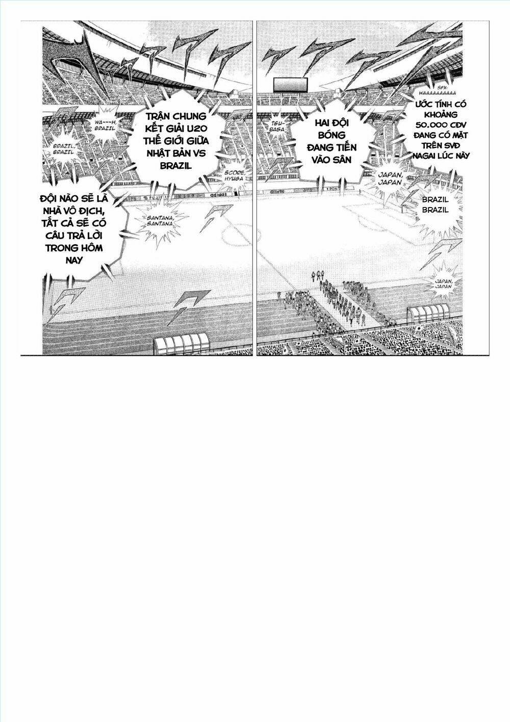 Captain Tsubasa : World Youth (Part 2) Chapter 62 - Trang 2