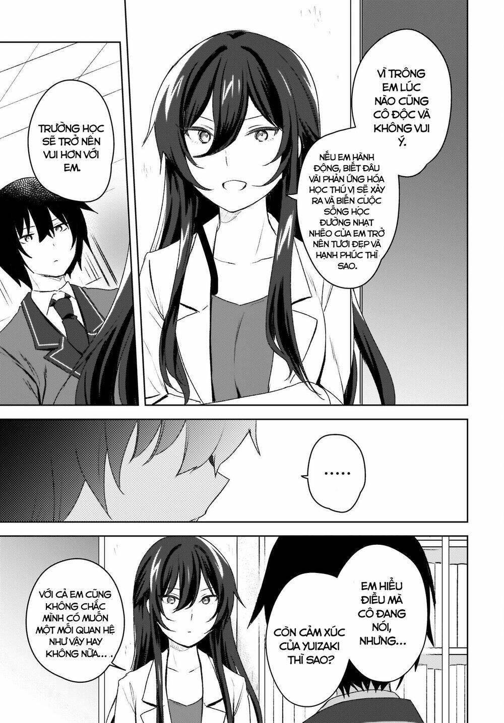 ushiro no seki no gyaru ni sukarete shimatta chapter 4 - Next chương 5