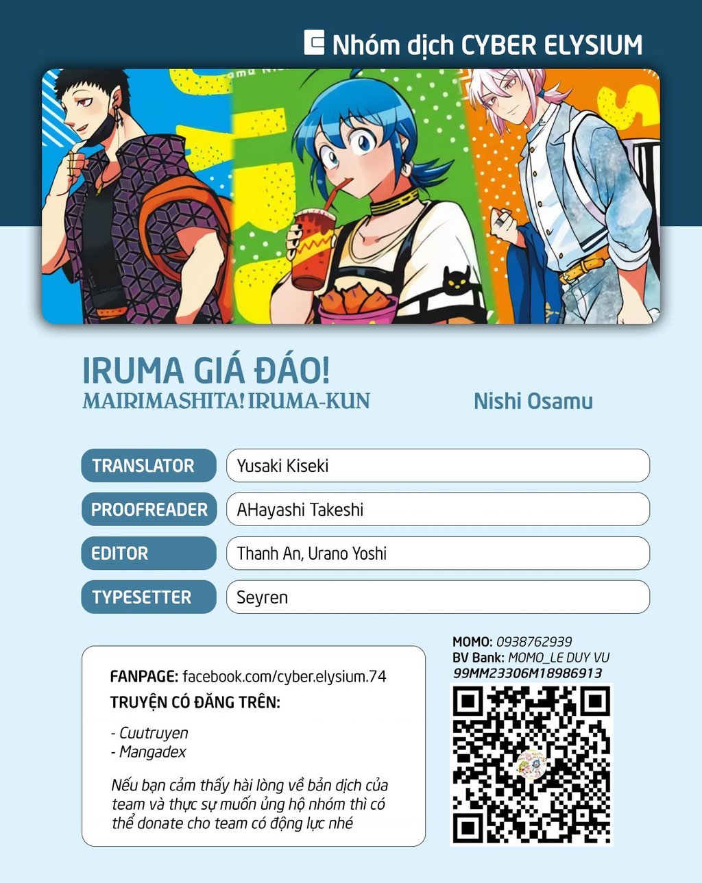 chào mừng cậu đến trường iruma-kun Chapter 377 - Trang 2