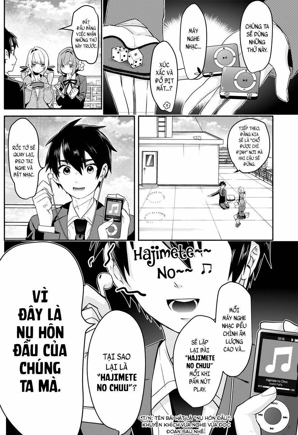 kimi no koto ga dai dai dai dai daisuki na 100-ri no kanojo chapter 2: nụ hôn đầu - Next chapter 3: yoshimoto-san