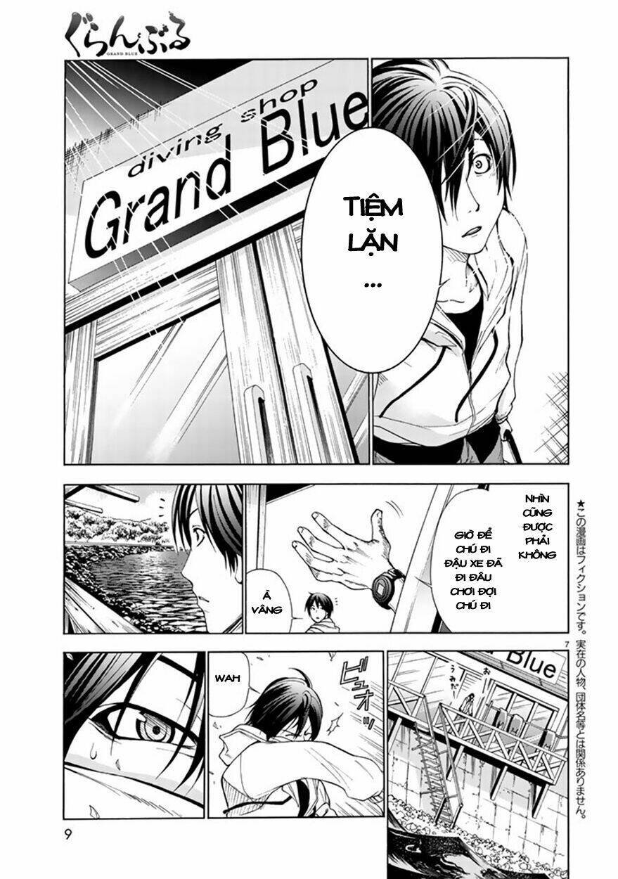 cô gái thích lặn - grand blue chapter 1 - Next chapter 2