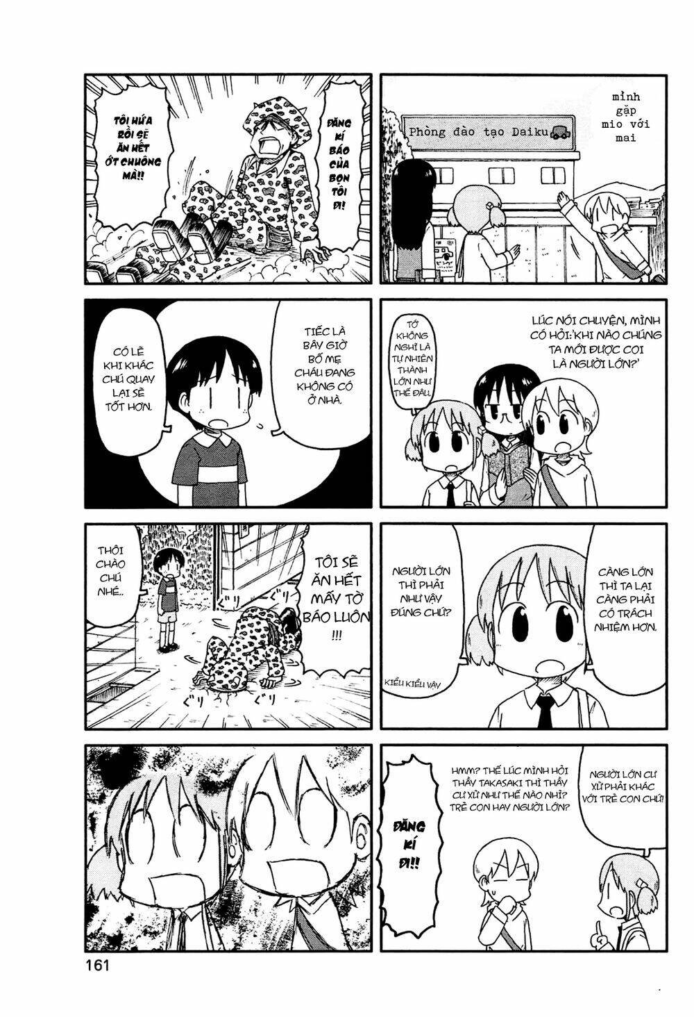 nichijou chương 145 - Next chương 146