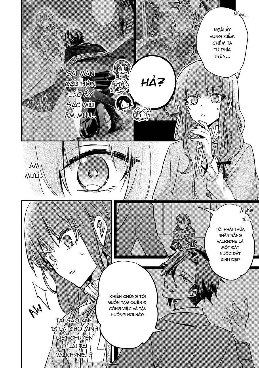 loop 7-kaime no akuyaku reijou wa, moto tekikoku de juukimama na hanayome seikatsu o mankitsu suru chapter 8 - Trang 2