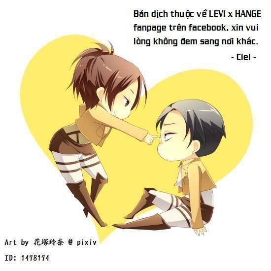 Tấn Công Người Khổng Lồ - Doujinshi LeviHan Chapter 13.5 - Trang 2