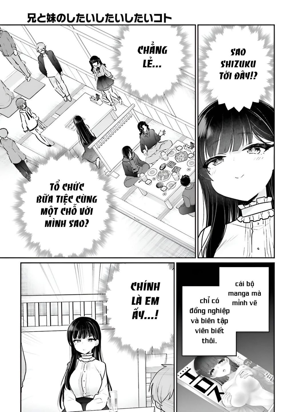 ani to imouto no shitai shitai shitai koto chapter 4 - Trang 2