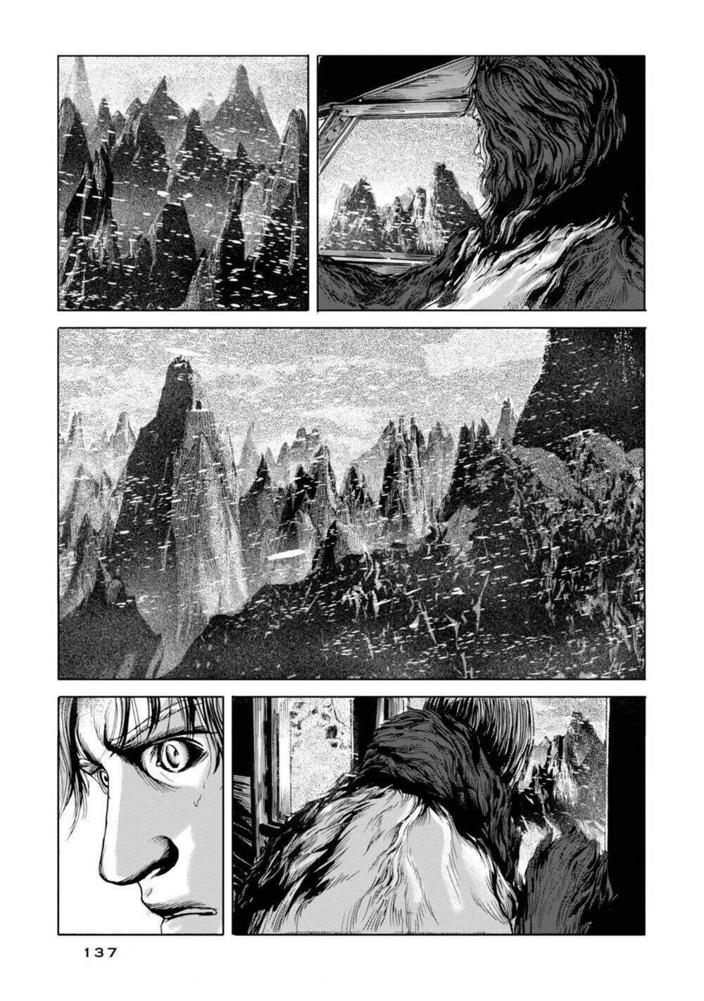 Kyouki No Sanmyaku Nite - At The Mountain Of Madness Chapter 22: Vùng đất lạnh lẽo - Next Chapter 23: Tại dãy núi điên loạn