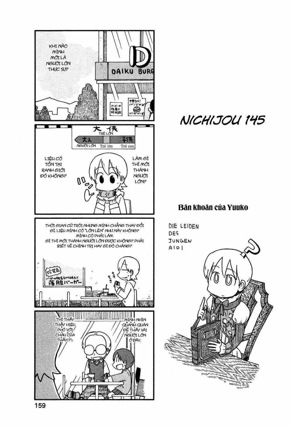 nichijou chương 145 - Next chương 146